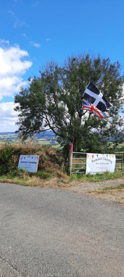 Summit Camping Kit Hill Cornwall Panoramic Views Grass Pitch From 15Pn Or Bella Bell Tent 75Pn Callington Zewnętrze zdjęcie